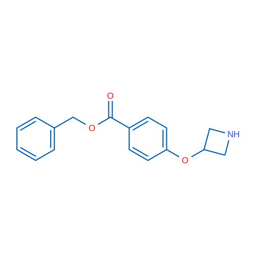 Benzyl 4-(azetidin-3-yloxy)benzoate 5g