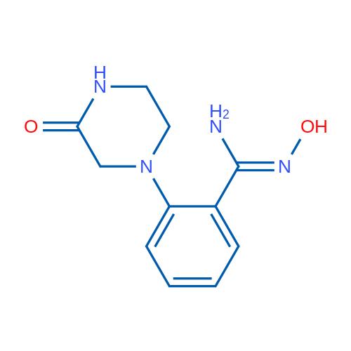 N'-Hydroxy-2-(3-oxopiperazin-1-yl)benzimidamide 1g