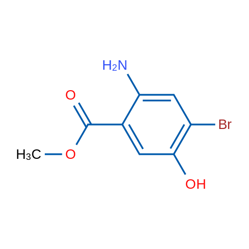 Methyl 2-amino-4-bromo-5-hydroxybenzoate 100mg