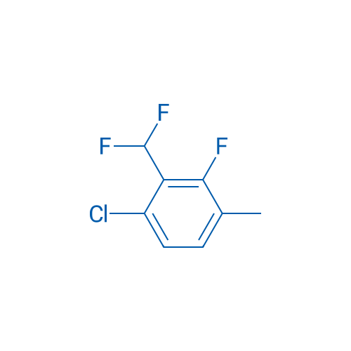 1-Chloro-2-(difluoromethyl)-3-fluoro-4-methylbenzene 10g