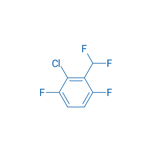 2-Chloro-3-(difluoromethyl)-1,4-difluorobenzene 1g