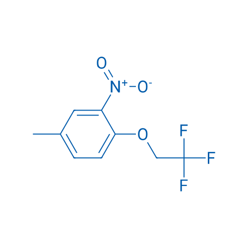 4-Methyl-2-nitro-1-(2,2,2-trifluoroethoxy)benzene 1g
