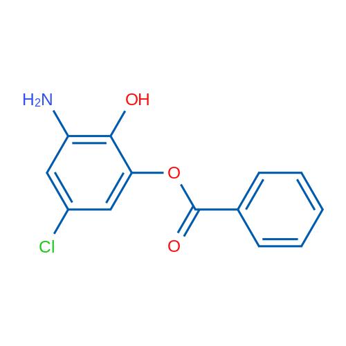3-Amino-5-chloro-2-hydroxyphenyl benzoate 1g