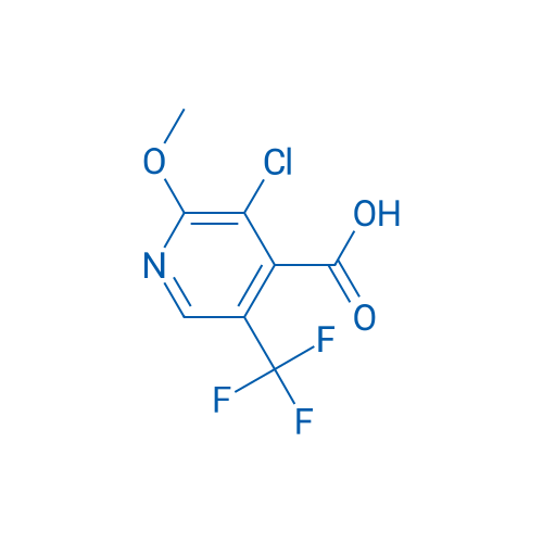 3-Chloro-2-methoxy-5-(trifluoromethyl)isonicotinic acid 1g