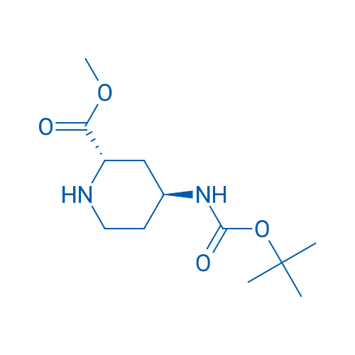 Methyl (2S,4S)-4-((tert-butoxycarbonyl)amino)piperidine-2-carboxylate 1g