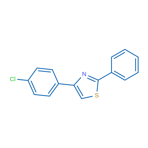 4-(4-Chlorophenyl)-2-phenyl-1,3-thiazole 1g