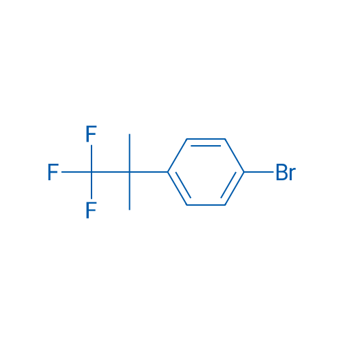 1-Bromo-4-(1,1,1-trifluoro-2-methylpropan-2-yl)benzene 250mg
