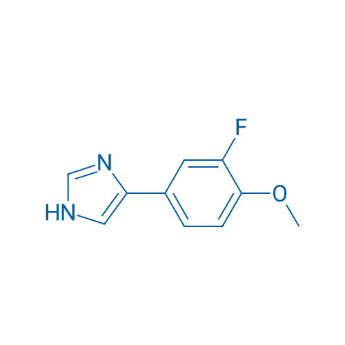 4-(3-Fluoro-4-methoxy-phenyl)-1h-imidazole 1g