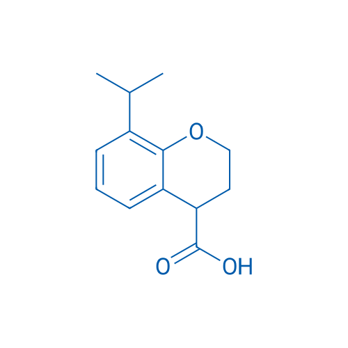 8-(Propan-2-yl)-3,4-dihydro-2H-1-benzopyran-4-carboxylic acid 1g
