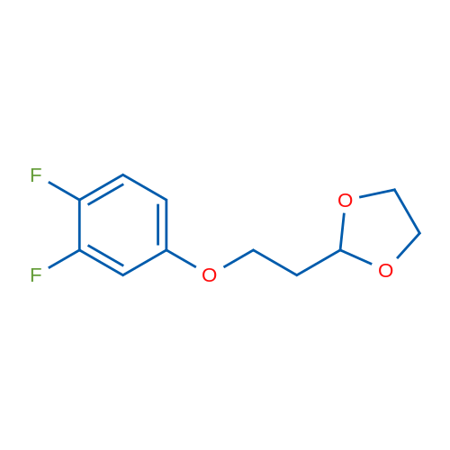 2-(2-(3,4-Difluorophenoxy)ethyl)-1,3-dioxolane 1g