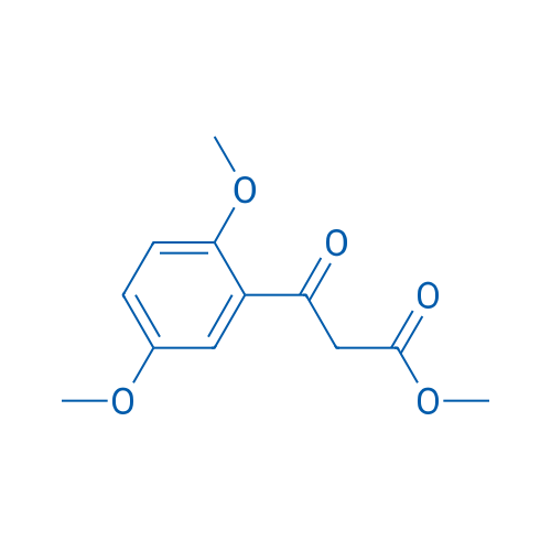 Methyl 3-(2,5-dimethoxyphenyl)-3-oxopropanoate 1g