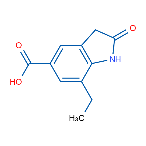 7-Ethyl-2-oxoindoline-5-carboxylic acid 1g