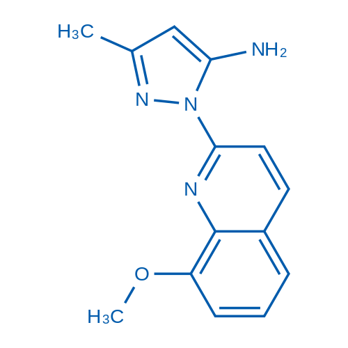 1-(8-Methoxyquinolin-2-yl)-3-methyl-1H-pyrazol-5-amine 1g
