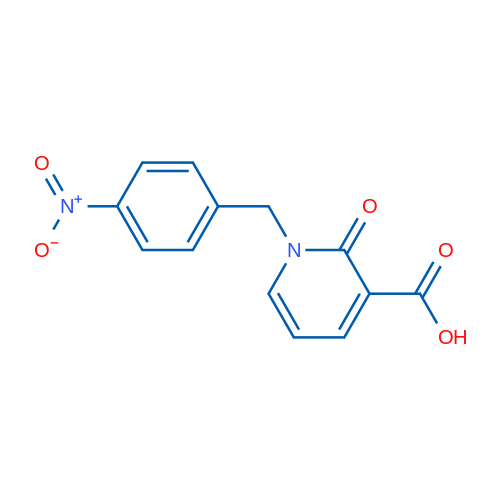 1-(4-Nitrobenzyl)-2-oxo-1,2-dihydropyridine-3-carboxylic acid 1g