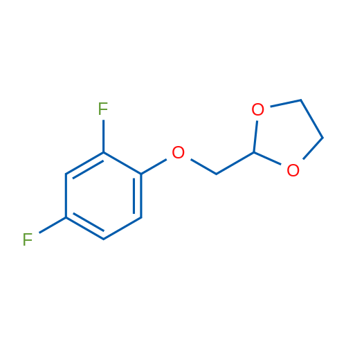 2-((2,4-Difluorophenoxy)methyl)-1,3-dioxolane 1g