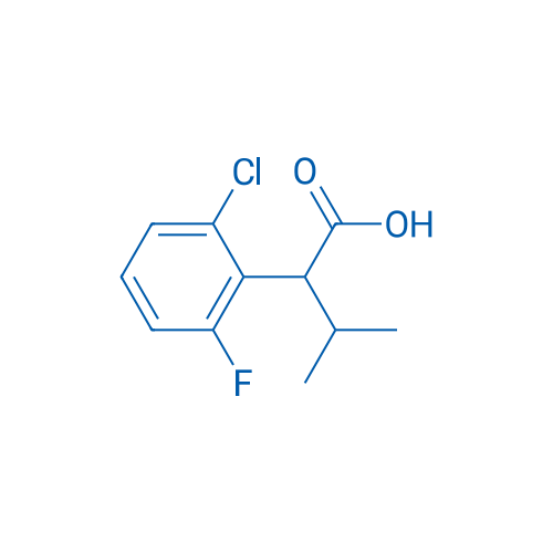 2-(2-Chloro-6-fluorophenyl)-3-methylbutanoic acid 1g