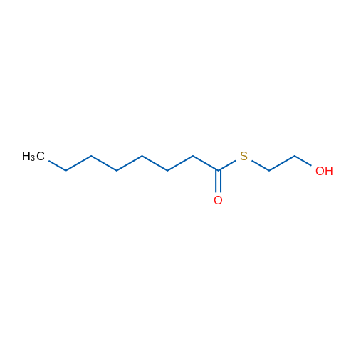 Octanethioic acid S-(2-hydroxyethyl) ester 100mg