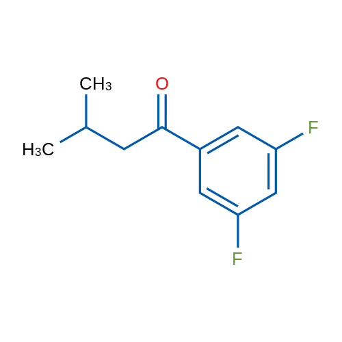 1-(3,5-Difluorophenyl)-3-methylbutan-1-one 1g