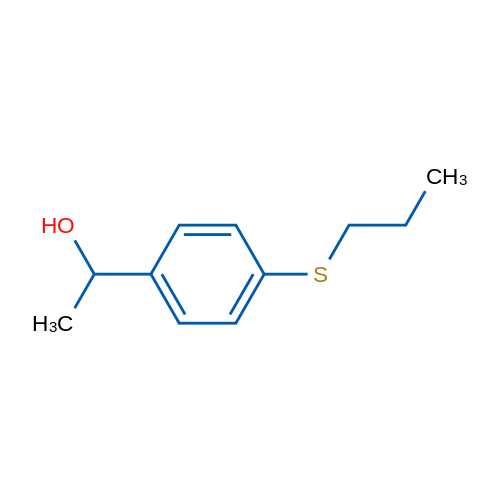 1-(4-(Propylthio)phenyl)ethanol 1g