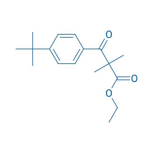 Ethyl 3-(4-tert-butylphenyl)-2,2-dimethyl-3-oxopropanoate 1g
