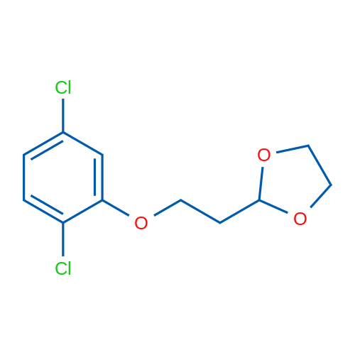 2-(2-(2,5-Dichlorophenoxy)ethyl)-1,3-dioxolane 1g