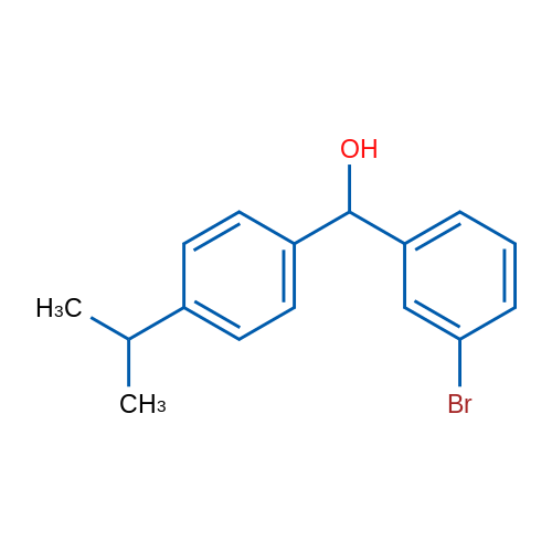 (3-Bromophenyl)(4-isopropylphenyl)methanol 1g