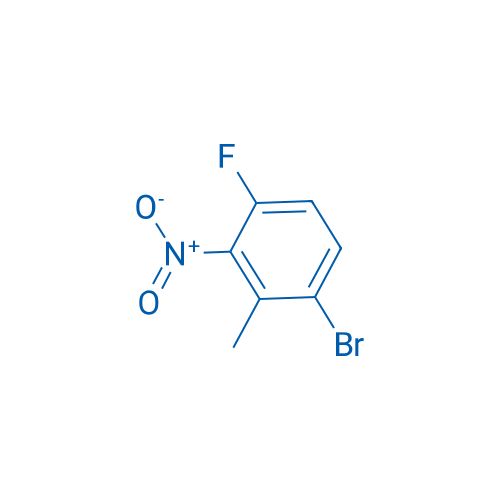 1-Bromo-4-fluoro-2-methyl-3-nitrobenzene 100mg