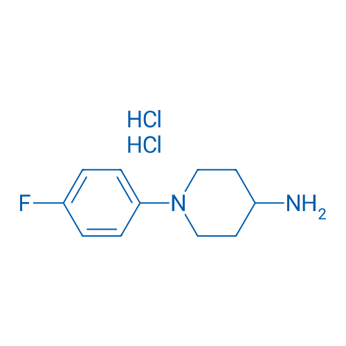 1-(4-Fluorophenyl)piperidin-4-amine dihydrochloride 250mg