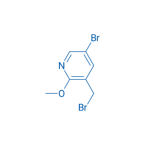 5-Bromo-3-(bromomethyl)-2-methoxypyridine 100mg