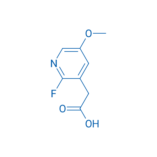 2-(2-Fluoro-5-methoxypyridin-3-yl)acetic acid 250mg