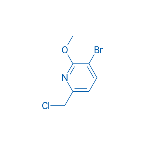 3-Bromo-6-(chloromethyl)-2-methoxypyridine 100mg