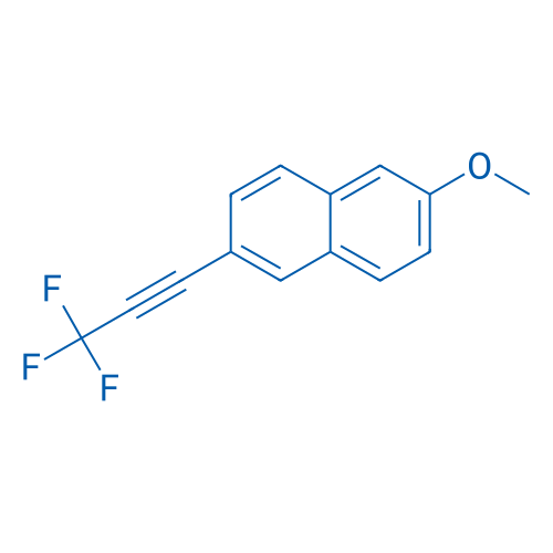 2-Methoxy-6-(3,3,3-trifluoroprop-1-yn-1-yl)naphthalene 1g