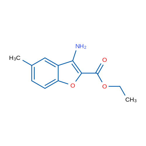 Ethyl 3-amino-5-methylbenzofuran-2-carboxylate 1g