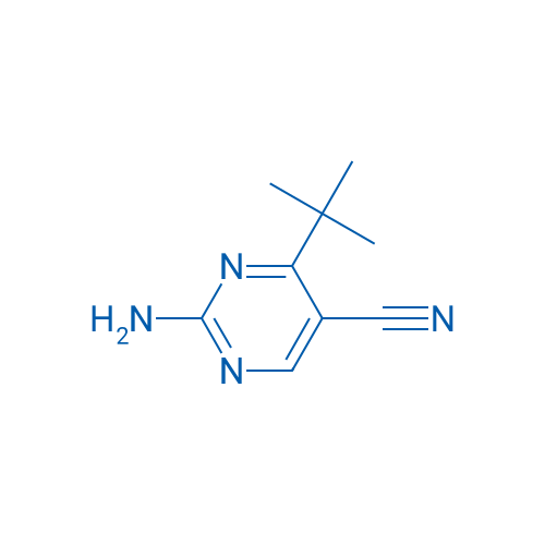 2-Amino-4-(tert-butyl)pyrimidine-5-carbonitrile 1g