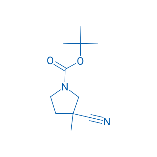 tert-Butyl 3-cyano-3-methylpyrrolidine-1-carboxylate 1g