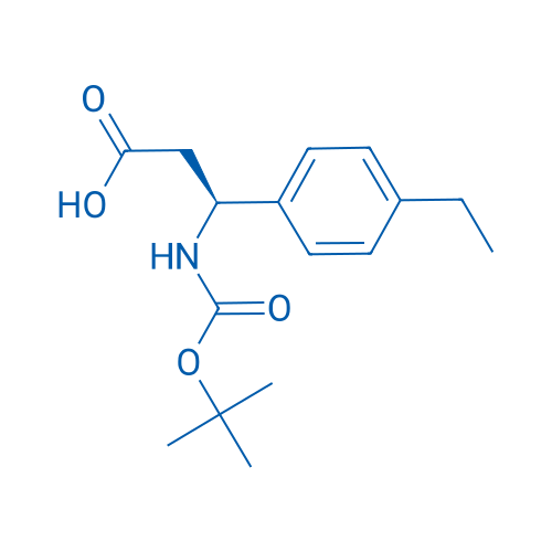 (S)-3-((tert-Butoxycarbonyl)amino)-3-(4-ethylphenyl)propanoic acid 1g