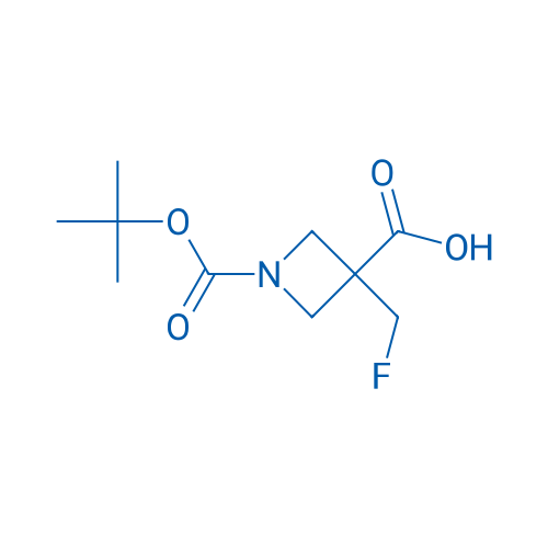 1-(tert-Butoxycarbonyl)-3-(fluoromethyl)azetidine-3-carboxylic acid 100mg