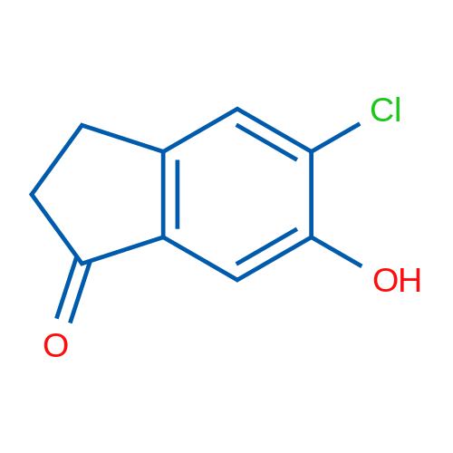 5-Chloro-6-hydroxy-2,3-dihydro-1H-inden-1-one 1g