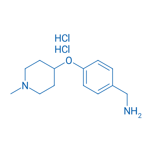 (4-((1-Methylpiperidin-4-yl)oxy)phenyl)methanamine dihydrochloride 250mg