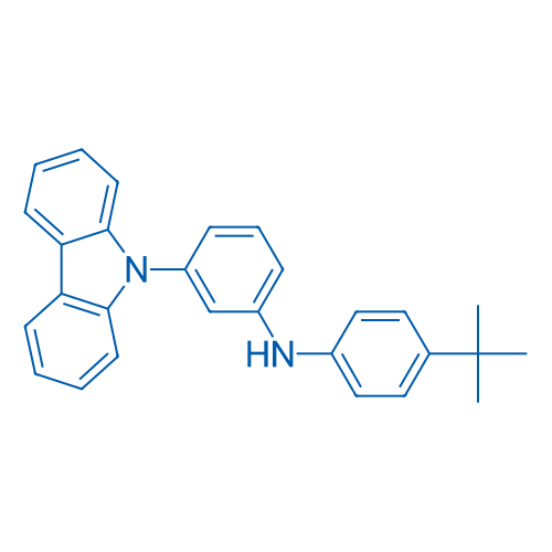 N-(4-(tert-Butyl)phenyl)-3-(9H-carbazol-9-yl)aniline 250mg