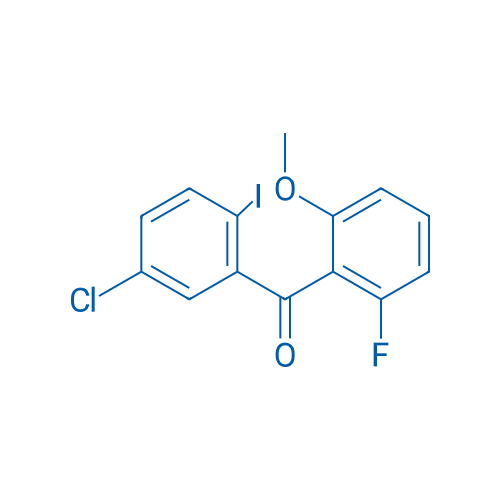 (5-Chloro-2-iodophenyl)(2-fluoro-6-methoxyphenyl)methanone 1g