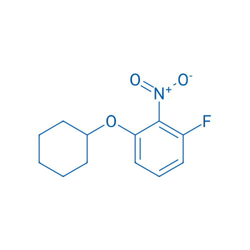 1-(Cyclohexyloxy)-3-fluoro-2-nitrobenzene 1g