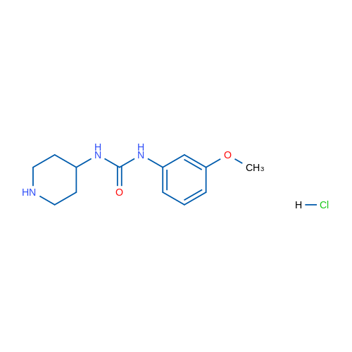 1-(3-Methoxyphenyl)-3-(piperidin-4-yl)urea hydrochloride 1g