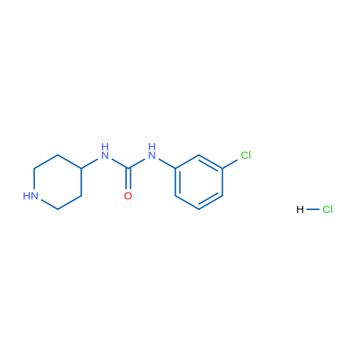 1-(3-Chlorophenyl)-3-(piperidin-4-yl)urea hydrochloride 1g