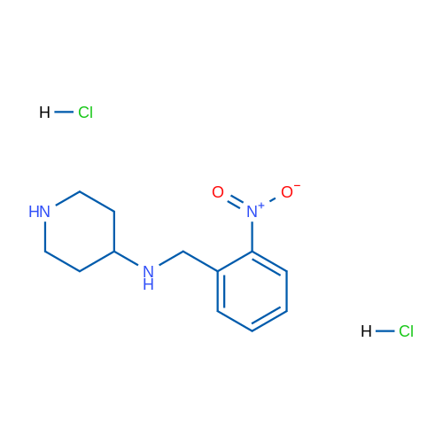 N-(2-Nitrobenzyl)piperidine-4-amine dihydrochloride 1g
