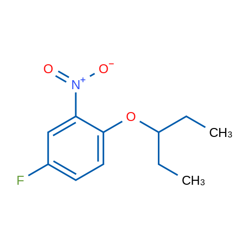 4-Fluoro-2-nitro-1-(pentan-3-yloxy)benzene 5g