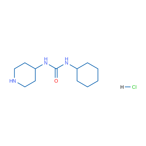 1-Cyclohexyl-3-(piperidin-4-yl)urea hydrochloride 1g