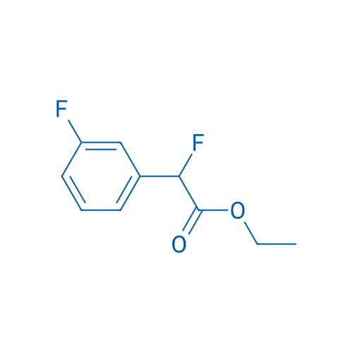 Ethyl 2-fluoro-2-(3-fluorophenyl)acetate 250mg