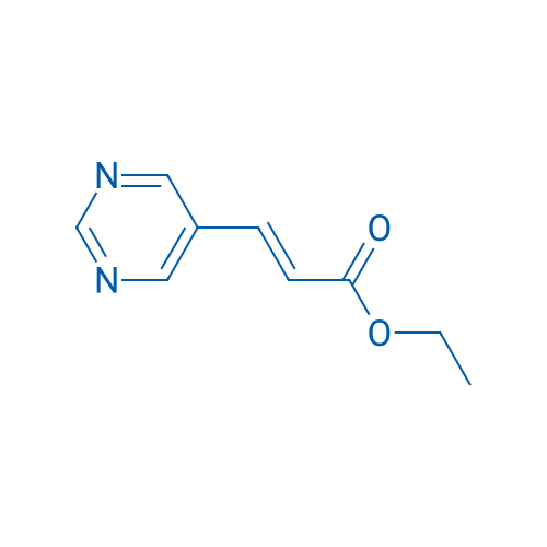 Ethyl 3-(pyrimidin-5-yl)acrylate 250mg