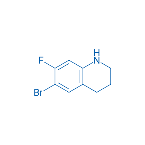 6-Bromo-7-fluoro-1,2,3,4-tetrahydroquinoline 100mg
